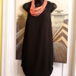 Black H M sleeveless dress size 4